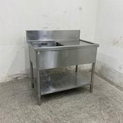 ����š� A09533 1�奷�󥯿��ڤ��դ��ʱ���   ���ƥ�쥹 ή���� W900 x D600 �� H800(+150) mm���ڶ�̳�ѡۡڿ�˼�ѡۡڲȺ⤪�ޤ����ء�