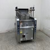 中古】 A08323 ガス餃子焼器 マルゼン MGZ-076W 大小2連鍋 都市ガス用
