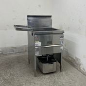 タニコー 卓上ガスフライヤー 中古 B-TCFL-4045G LPガス 油量12L 一部
