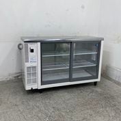 中古】 A08460 小形冷蔵ショーケース 156L ホシザキ SSB-63CL 100V 幅