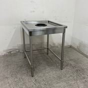 中古】 A01693 炊飯台 サンウェーブ - W600×D600×H800(+150)mm 【業務