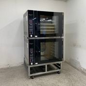 中古】 A08107 ガス高速オーブン［コンベック］ リンナイ RCK-10AS