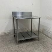 ����š� A09223 ����� �Хå���������   ���ƥ�쥹 ��ȥơ��֥� W800 x D750 �� H850(+150) mm���ڶ�̳�ѡۡڿ�˼�ѡۡڼ־��Ϥ����ϱĶȽ�ߤ��