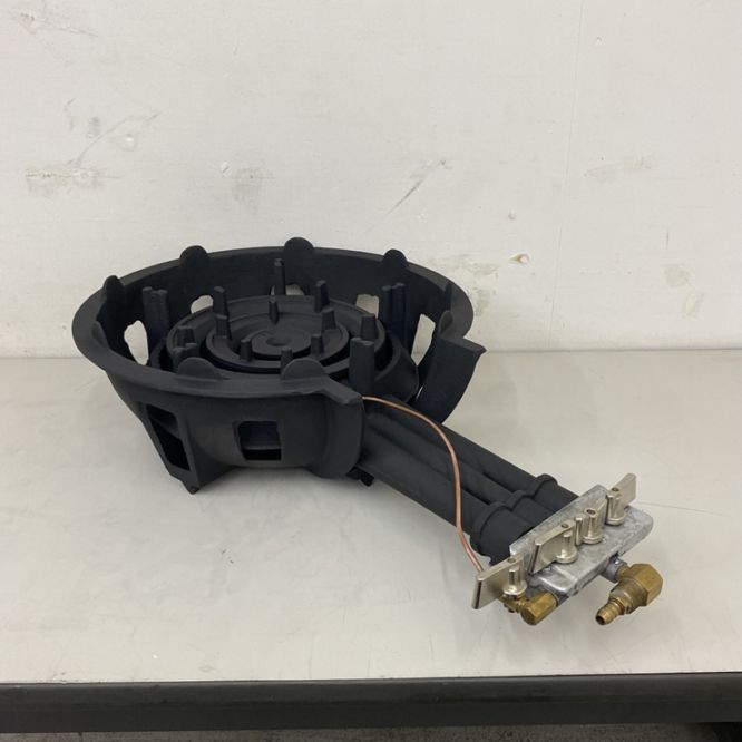中古】 A09898 三重 鋳物コンロ 下枠 種火付 タチバナ TS-308P ハイ