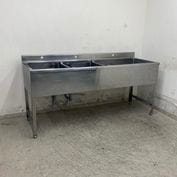 ����š� A09854 3�奷�� �ӿ�ȥ�åפʤ�������   ���ƥ�쥹ή���� W1790 x D580 �� H800(+90) mm���ڶ�̳�ѡۡڿ�˼�ѡۡڼ־��Ϥ����ϱĶȽ�ߤ��