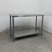 ����š� A09914 �����   ���ƥ�쥹 ��ȥơ��֥� W1100 x D450 �� H800 mm���ڶ�̳�ѡۡڿ�˼�ѡۡڲȺ⤪�ޤ����ء�