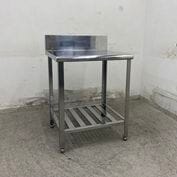 ����š� A09922 ����� �Хå���������   ���ƥ�쥹 ��ȥơ��֥� W650 x D600 �� H800(+150) mm���ڶ�̳�ѡۡڿ�˼�ѡۡڼ־��Ϥ����ϱĶȽ�ߤ��