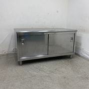 ����š� A09902 Ĵ����   ���ƥ�쥹 ���պ�ȥơ��֥� W1500 x D750 �� H800 mm���ڶ�̳�ѡۡڿ�˼�ѡۡڼ־��Ϥ����ϱĶȽ�ߤ��