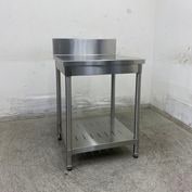 ����š� A10070 ����� �Хå���������   ���ƥ�쥹 ��ȥơ��֥� W600 x D600 �� H800(+150) mm���ڶ�̳�ѡۡڿ�˼�ѡۡڼ־��Ϥ����ϱĶȽ�ߤ��