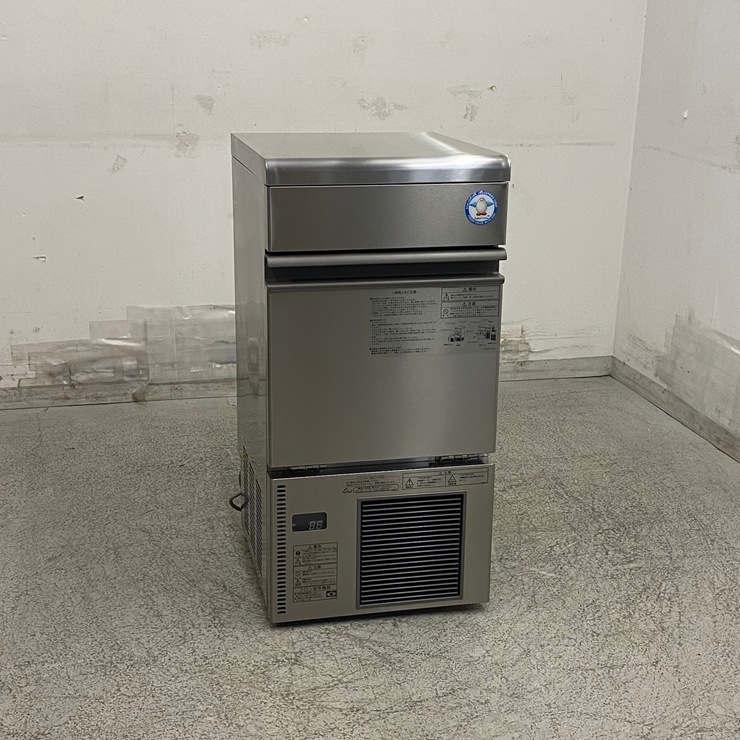 旧福島工業製（現ガリレイ）25kg製氷機 中古】製氷機 25kg フクシマガリレイ(福島工業) FIC-A25KT2 幅398×奥行