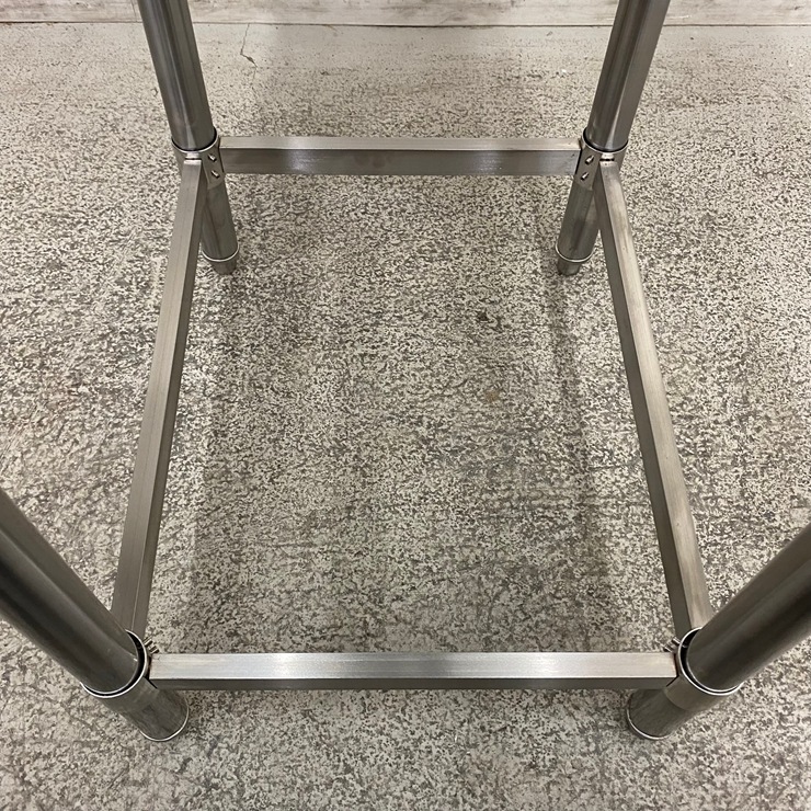 ����š� A08978 �����   ���ƥ�쥹 ��ȥơ��֥� W440 x D580 �� H800 mm���ڶ�̳�ѡۡڿ�˼�ѡۡڲȺ⤪�ޤ����ء�