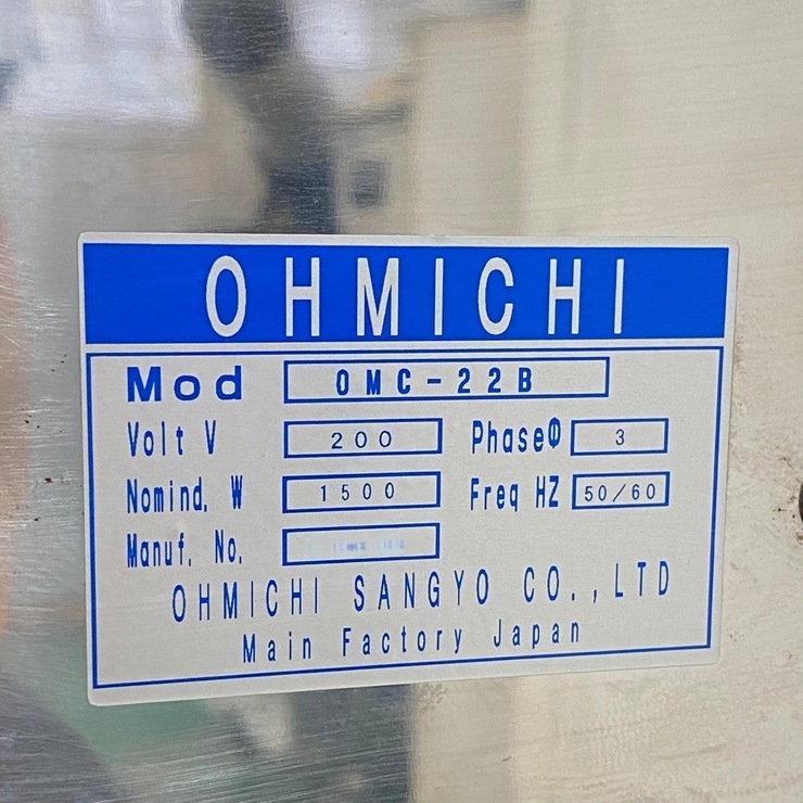 ����š� A09969 �ߡ��ȥ���åѡ� ������ ��ƻ���� OMC-22B 3��200V �ߥ���� �����ù����ڶ�̳�ѡۡڿ�˼�ѡۡ��ݾ�ͭ�ۡڲȺ⤪�ޤ����ء�