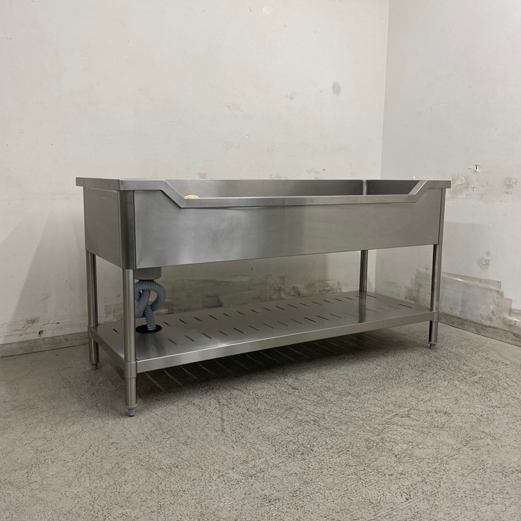 ����š� A09248 �������� �Хå�������̵��������   ������ ���ƥ�쥹 ή���� W1500 x D600 �� H800 mm���ڶ�̳�ѡۡڿ�˼�ѡۡڲȺ⤪�ޤ����ء�