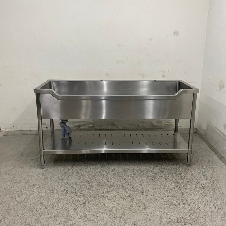 ����š� A09249 �������� �Хå�������̵��������   ������ ���ƥ�쥹 ή���� W1500 x D600 �� H800 mm���ڶ�̳�ѡۡڿ�˼�ѡۡڲȺ⤪�ޤ����ء�