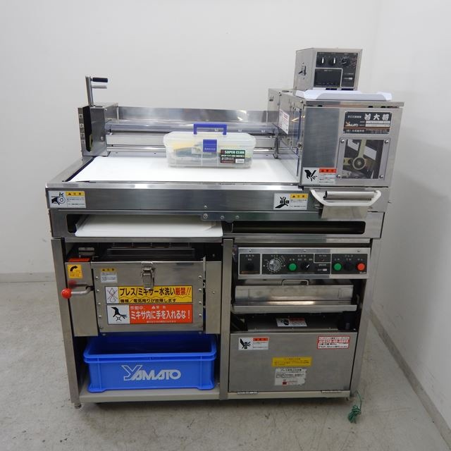 1987年 大和製作所 製麺機 若大将 大和製作所 手打ち式製麺機 若大将 W-874AS 171030192431002 - 中古