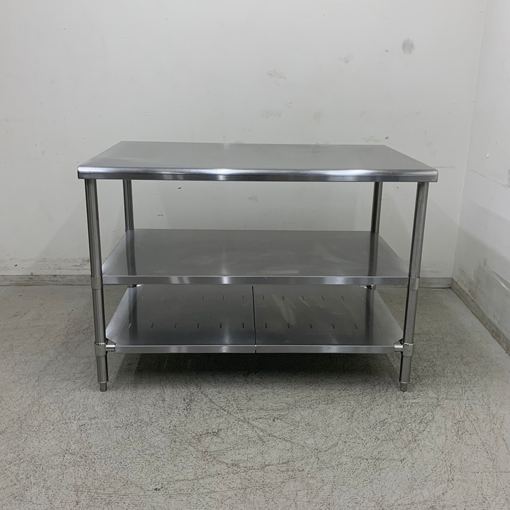 ����š� A08775 ����� ��ê�դ�   ���ƥ�쥹 ��ȥơ��֥� W1200 x D750 �� H830 mm���ڶ�̳�ѡۡڿ�˼�ѡۡڲȺ⤪�ޤ����ء�