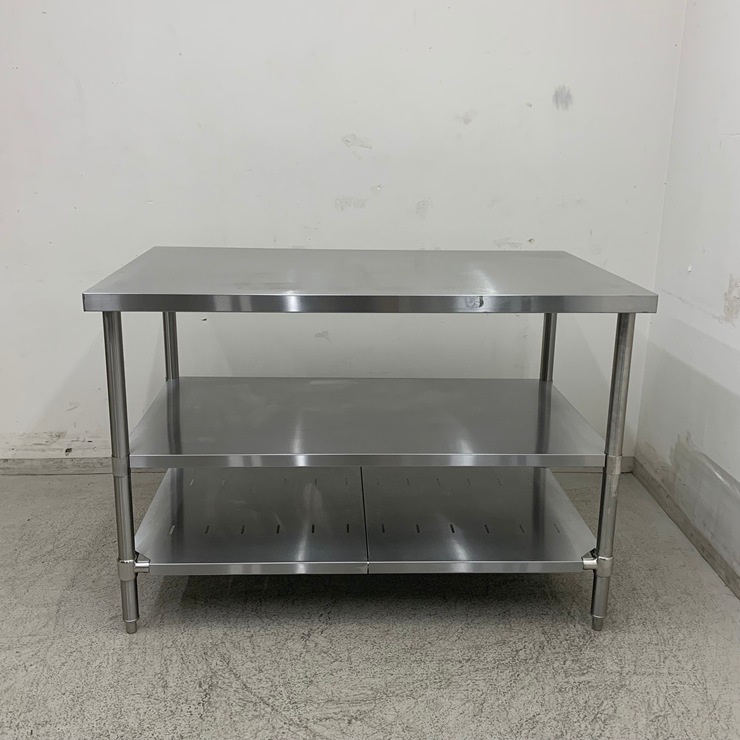 ����š� A08775 ����� ��ê�դ�   ���ƥ�쥹 ��ȥơ��֥� W1200 x D750 �� H830 mm���ڶ�̳�ѡۡڿ�˼�ѡۡڲȺ⤪�ޤ����ء�