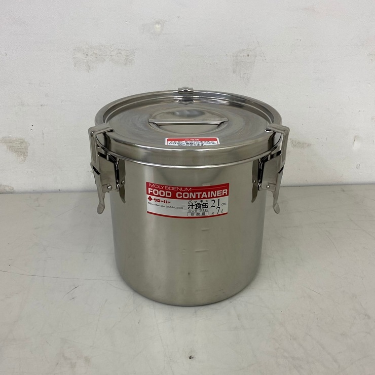 ��̤�����ʡ� A09342 �ѥå�������� 21cm 7L �������С�/�粰��°   ���֥ǥ� SUS316���ƥ�쥹 ���������ڶ�̳�ѡۡڿ�˼�ѡ�