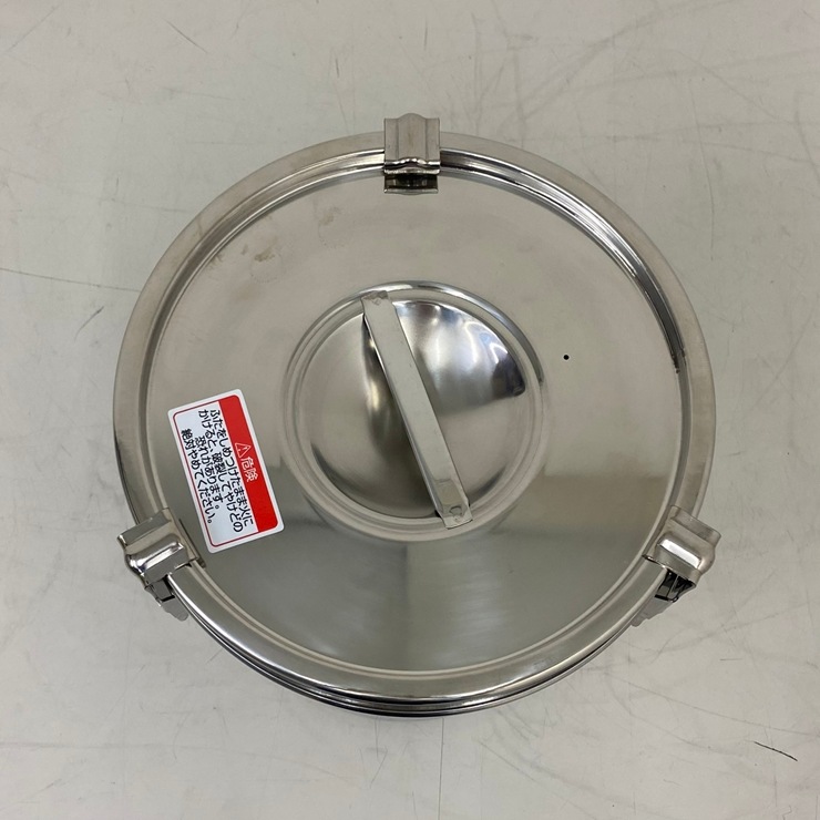 ��̤�����ʡ� A09342 �ѥå�������� 21cm 7L �������С�/�粰��°   ���֥ǥ� SUS316���ƥ�쥹 ���������ڶ�̳�ѡۡڿ�˼�ѡ�