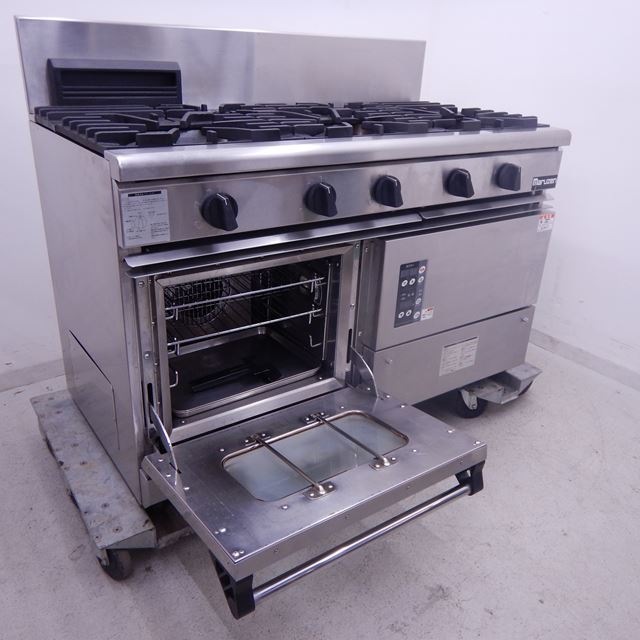 キッチン マルゼン 3口ガスレンジ MGTX-096E LPガス (J1176kxxY)