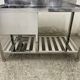 ����š� A09637 1�奷�󥯿��ڤ��դ��ʱ���   ���ƥ�쥹 ή���� W1250 x D600 �� H800(+170) mm���ڶ�̳�ѡۡڿ�˼�ѡۡڲȺ⤪�ޤ����ء�