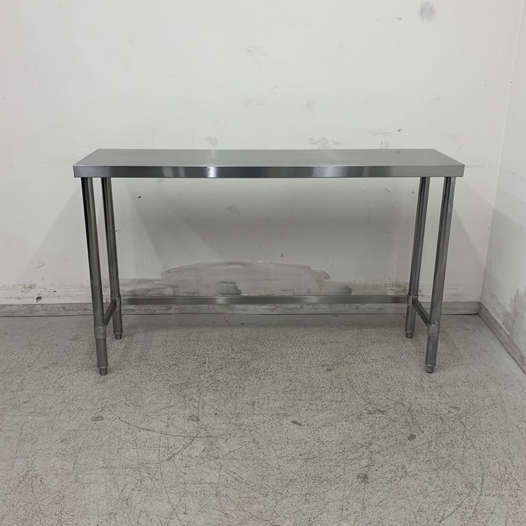 値下げ】【中古】 A08408 作業台 3方枠 ステンレス 作業テーブル W1300 
