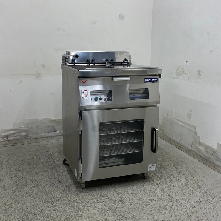 中古】 A09213 ドーナツフライヤー (フライヤー＋ホイロ) マルゼン