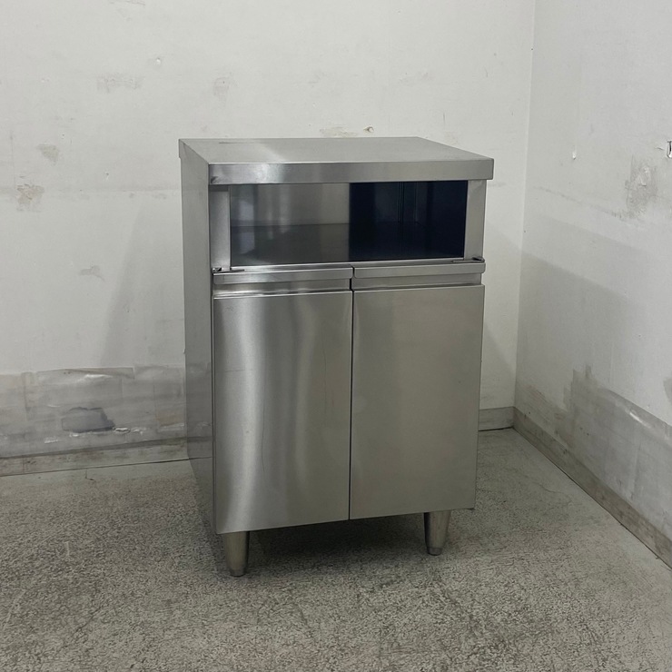 中古】 A08922 調理台 開き扉 ステンレス 扉付作業テーブル W540 x