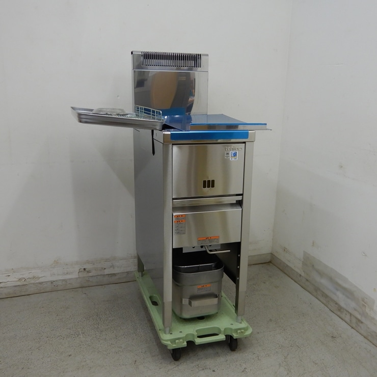 新品】 A09205 ガスフライヤー 15L タニコー TGFL-B35C［高さ85cm