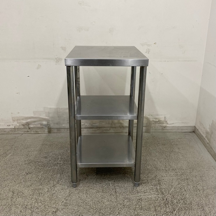 ����š� A08960 ����� ��ê�դ�   ���ƥ�쥹 ��ȥơ��֥� W450 x D600 �� H850 mm���ڶ�̳�ѡۡڿ�˼�ѡۡڲȺ⤪�ޤ����ء�