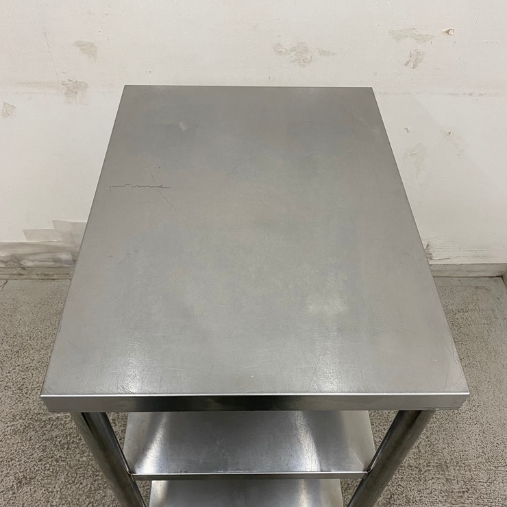 ����š� A08960 ����� ��ê�դ�   ���ƥ�쥹 ��ȥơ��֥� W450 x D600 �� H850 mm���ڶ�̳�ѡۡڿ�˼�ѡۡڲȺ⤪�ޤ����ء�