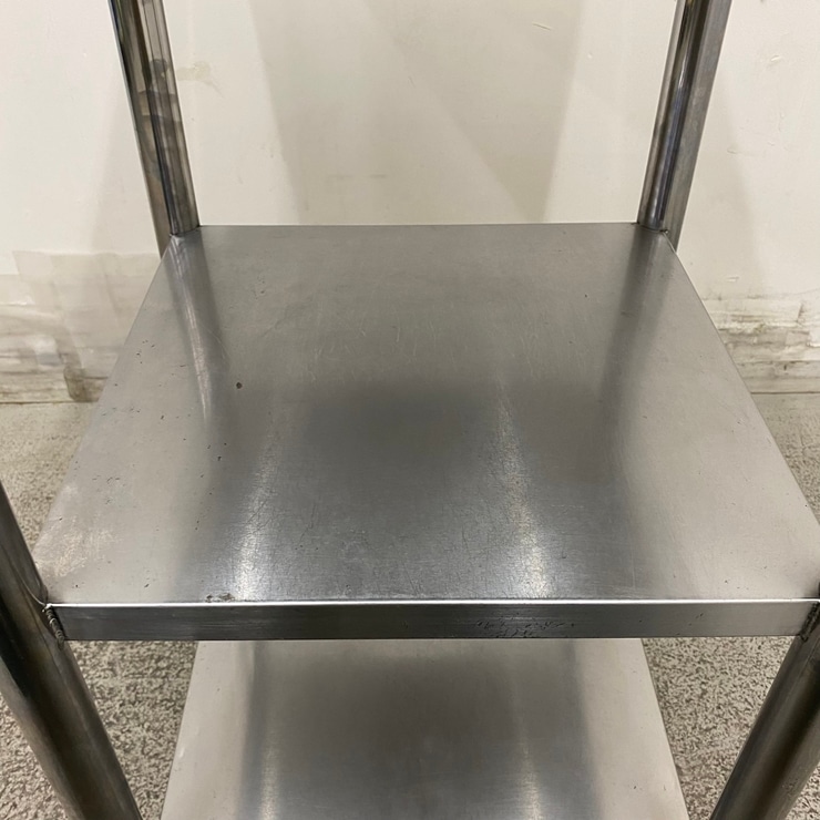 ����š� A08960 ����� ��ê�դ�   ���ƥ�쥹 ��ȥơ��֥� W450 x D600 �� H850 mm���ڶ�̳�ѡۡڿ�˼�ѡۡڲȺ⤪�ޤ����ء�