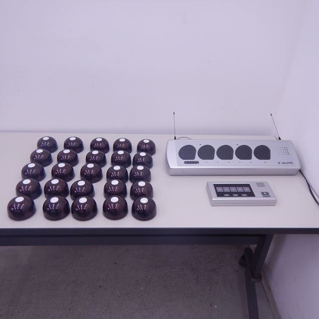 ハアーモニー ベルスター 呼び鈴 中古 BS4R 4K ボタン25個付き