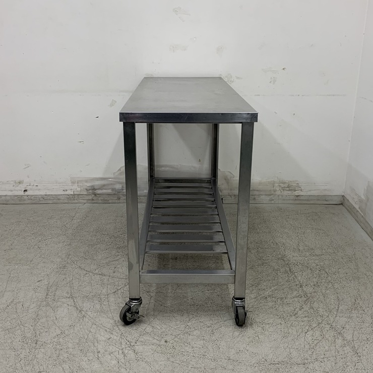 ����š� A08525 ��ư��   ���ƥ�쥹 ��ȥơ��֥� W1200 x D450 �� H800 mm���ڶ�̳�ѡۡڿ�˼�ѡۡڲȺ⤪�ޤ����ء�