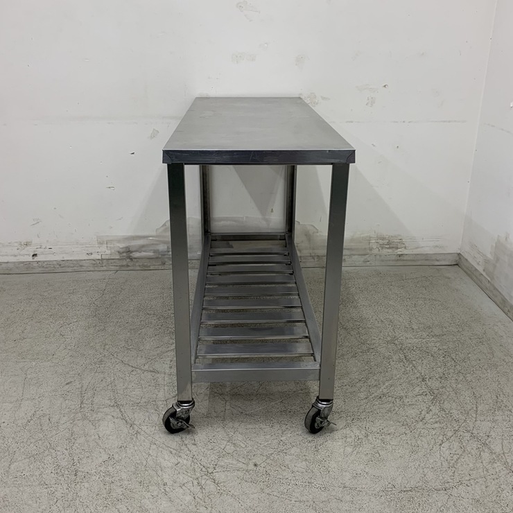 ����š� A08525 ��ư��   ���ƥ�쥹 ��ȥơ��֥� W1200 x D450 �� H800 mm���ڶ�̳�ѡۡڿ�˼�ѡۡڲȺ⤪�ޤ����ء�