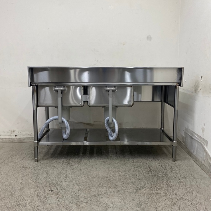 ����š� A09960 2�奷�� ���ڤ��դ��ʺ���   ���ƥ�쥹ή���� W1450 x D600 �� H800(+150) mm���ڶ�̳�ѡۡڿ�˼�ѡۡڲȺ⤪�ޤ����ء�