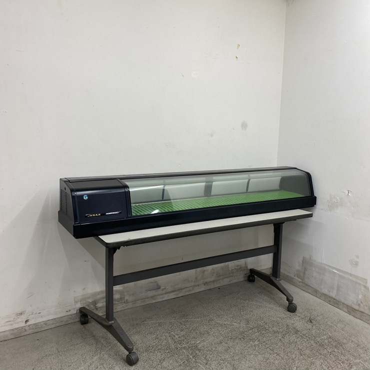中古】 A09009 冷蔵ネタケース ホシザキ 100V 幅180cm 【業務用