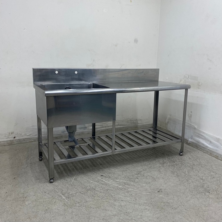 ����š� A09921 1�奷�� ���դ�(��)   ���ƥ�쥹ή���� W1500 x D600 �� H800(+150) mm���ڶ�̳�ѡۡڿ�˼�ѡۡڼ־��Ϥ����ϱĶȽ�ߤ��