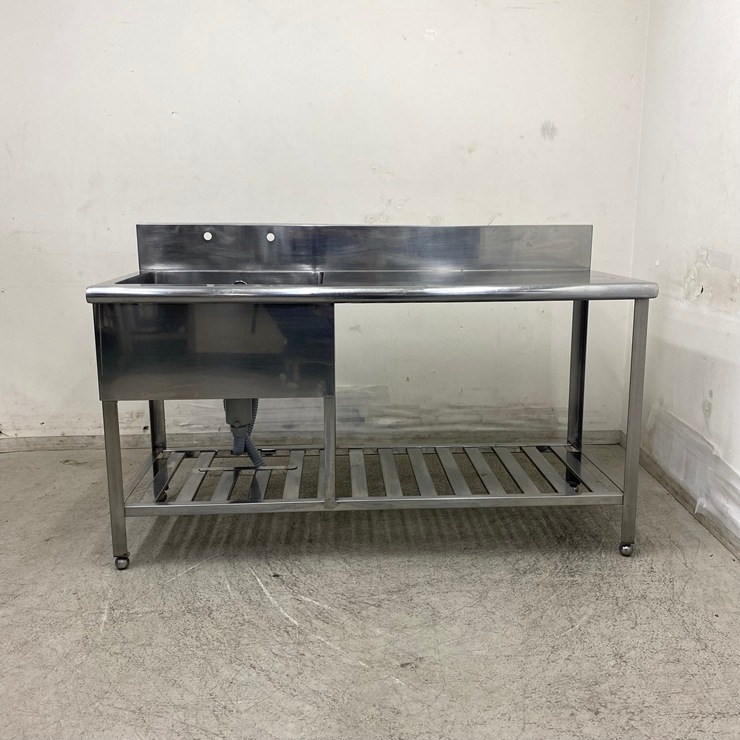 ����š� A09921 1�奷�� ���դ�(��)   ���ƥ�쥹ή���� W1500 x D600 �� H800(+150) mm���ڶ�̳�ѡۡڿ�˼�ѡۡڼ־��Ϥ����ϱĶȽ�ߤ��