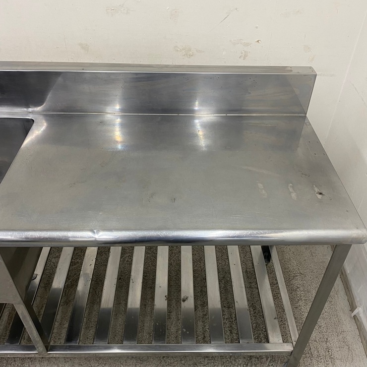 ����š� A09921 1�奷�� ���դ�(��)   ���ƥ�쥹ή���� W1500 x D600 �� H800(+150) mm���ڶ�̳�ѡۡڿ�˼�ѡۡڼ־��Ϥ����ϱĶȽ�ߤ��