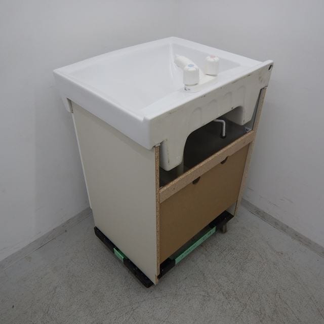 クリナップ 洗面化粧台 中古 W600 ｄ540 H800 90 すべての商品 新品 中古厨房機器通販サイト Orimax Jp