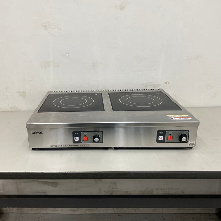 ����š� A09118 IH����� 2Ϣ 2.5kW��2 �ե��ޥå� FIC604550A ñ��200V����2���󥻥�� ��60cm���ڶ�̳�ѡۡڿ�˼�ѡۡ��ݾ�ͭ��