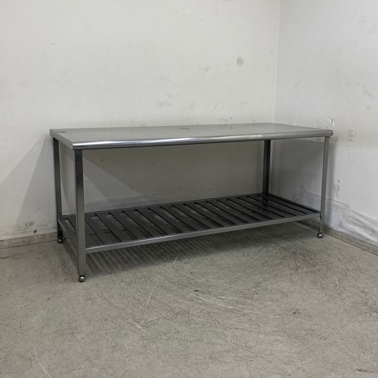 ����š� A09943 �����   ���ƥ�쥹 ��ȥơ��֥� W1800 x D750 �� H800 mm���ڶ�̳�ѡۡڿ�˼�ѡۡڲȺ⤪�ޤ����ء�