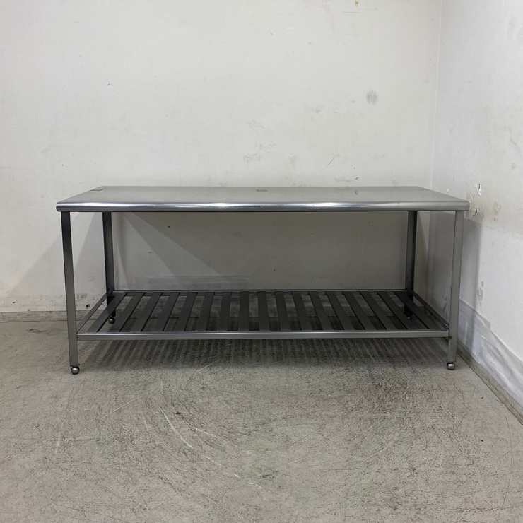 ����š� A09943 �����   ���ƥ�쥹 ��ȥơ��֥� W1800 x D750 �� H800 mm���ڶ�̳�ѡۡڿ�˼�ѡۡڲȺ⤪�ޤ����ء�