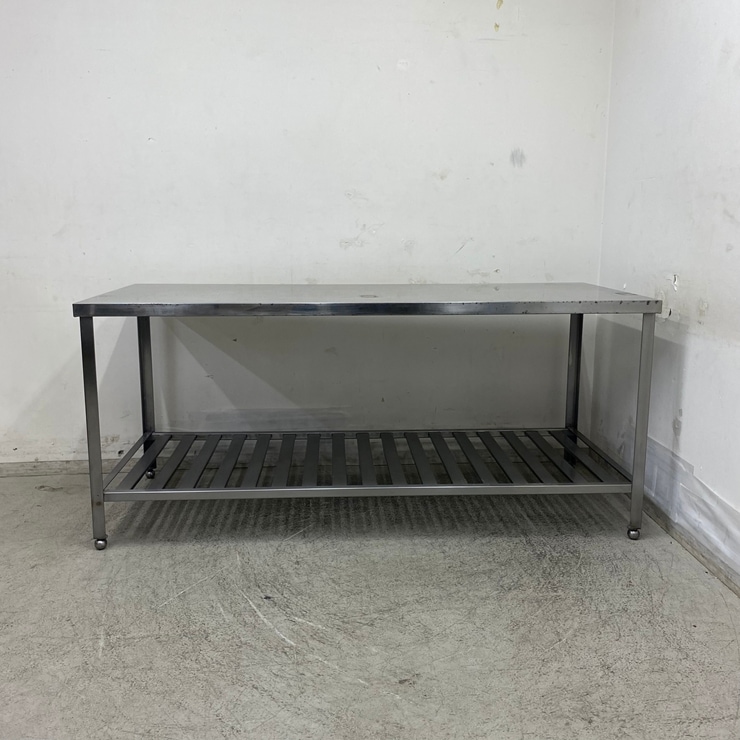 ����š� A09943 �����   ���ƥ�쥹 ��ȥơ��֥� W1800 x D750 �� H800 mm���ڶ�̳�ѡۡڿ�˼�ѡۡڲȺ⤪�ޤ����ء�