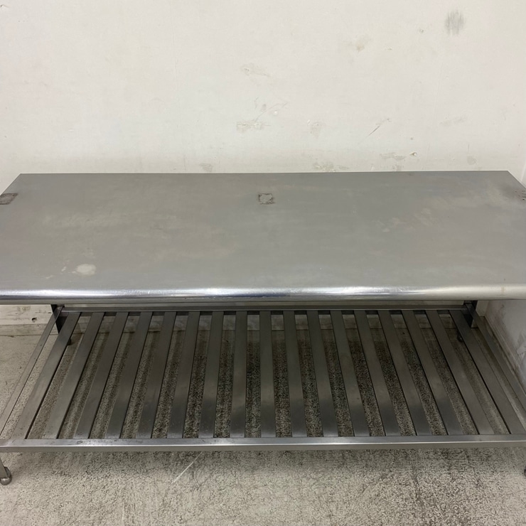 ����š� A09943 �����   ���ƥ�쥹 ��ȥơ��֥� W1800 x D750 �� H800 mm���ڶ�̳�ѡۡڿ�˼�ѡۡڲȺ⤪�ޤ����ء�