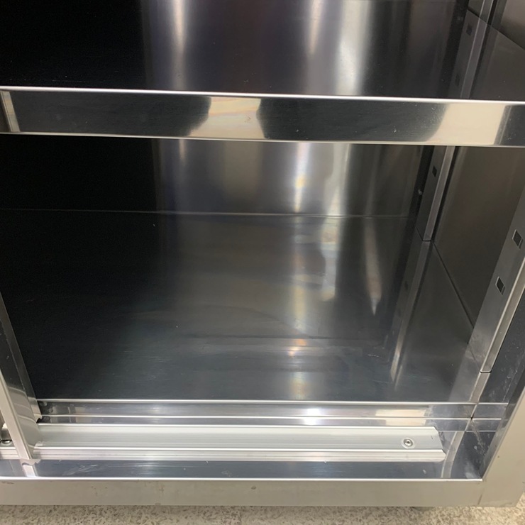 ����š� A08428 Ĵ���� ���˥���   ���ƥ�쥹 ��ȥơ��֥� W900 x D450 �� H800 mm���ڶ�̳�ѡۡڿ�˼�ѡۡڼ־��Ϥ����ϱĶȽ�ߤ��
