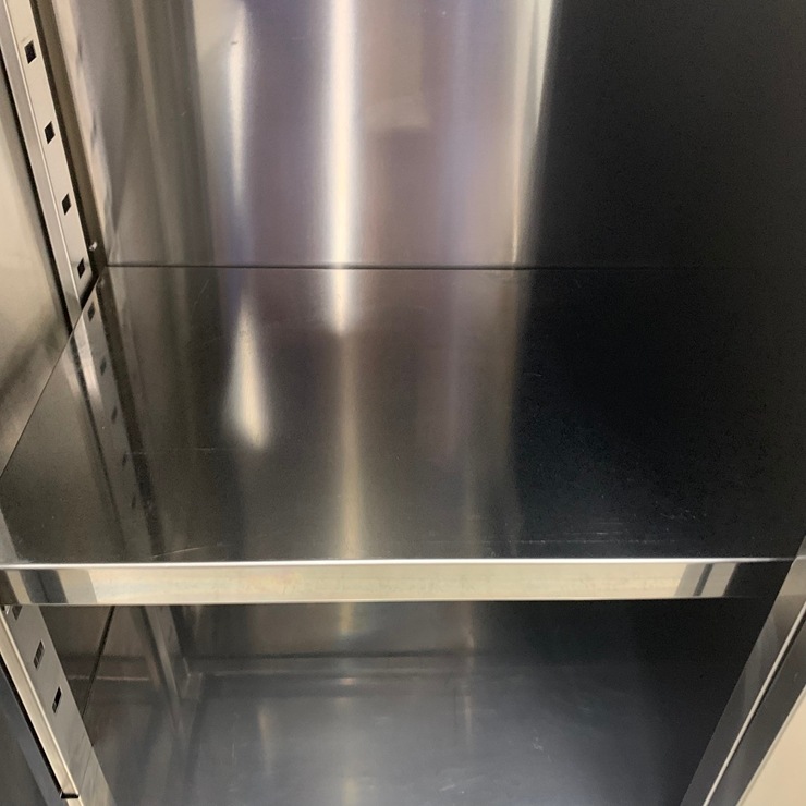 ����š� A08428 Ĵ���� ���˥���   ���ƥ�쥹 ��ȥơ��֥� W900 x D450 �� H800 mm���ڶ�̳�ѡۡڿ�˼�ѡۡڼ־��Ϥ����ϱĶȽ�ߤ��