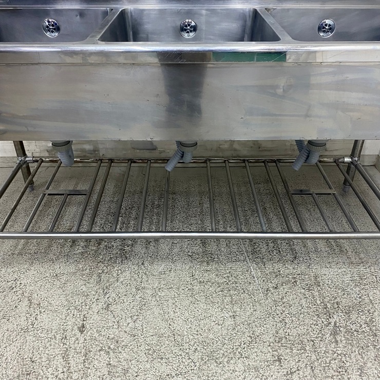 ����š� A09227 3�奷��   ���ƥ�쥹 ή���� W1500 x D600 �� H800(+150) mm���ӿ�ȥ�å׿��ʸ򴹺ѡ��ڶ�̳�ѡۡڿ�˼�ѡۡڼ־��Ϥ����ϱĶȽ�ߤ��