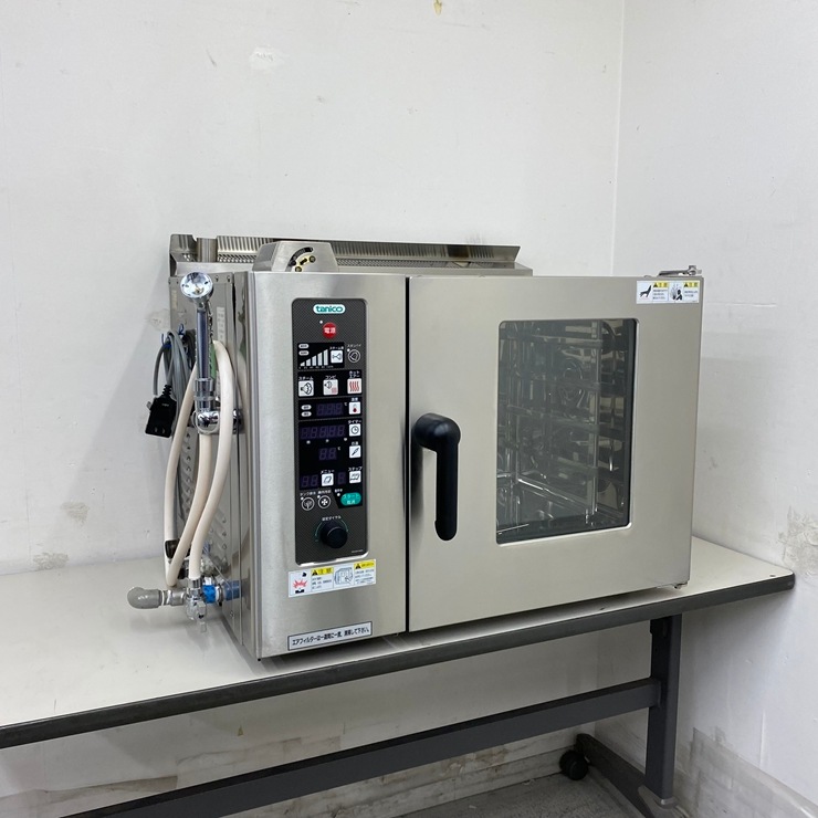 中古】 A09135 スチームコンベクションオープン ガス式 タニコー TSCO